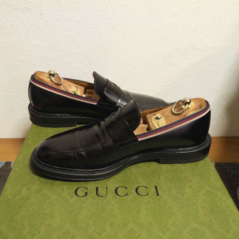 Gucci Coin Loafers Black 7