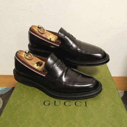 Gucci Coin Loafers Black 7