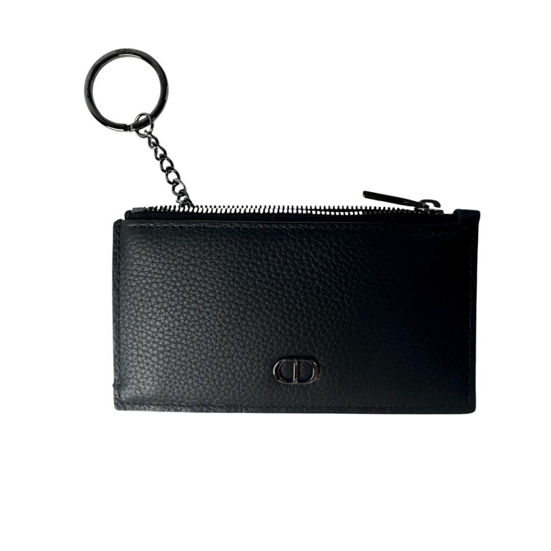Dior Fragment Case Coin Key Ring Black Key Holder