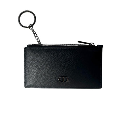 Dior Fragment Case Coin Key Ring Black Key Holder
