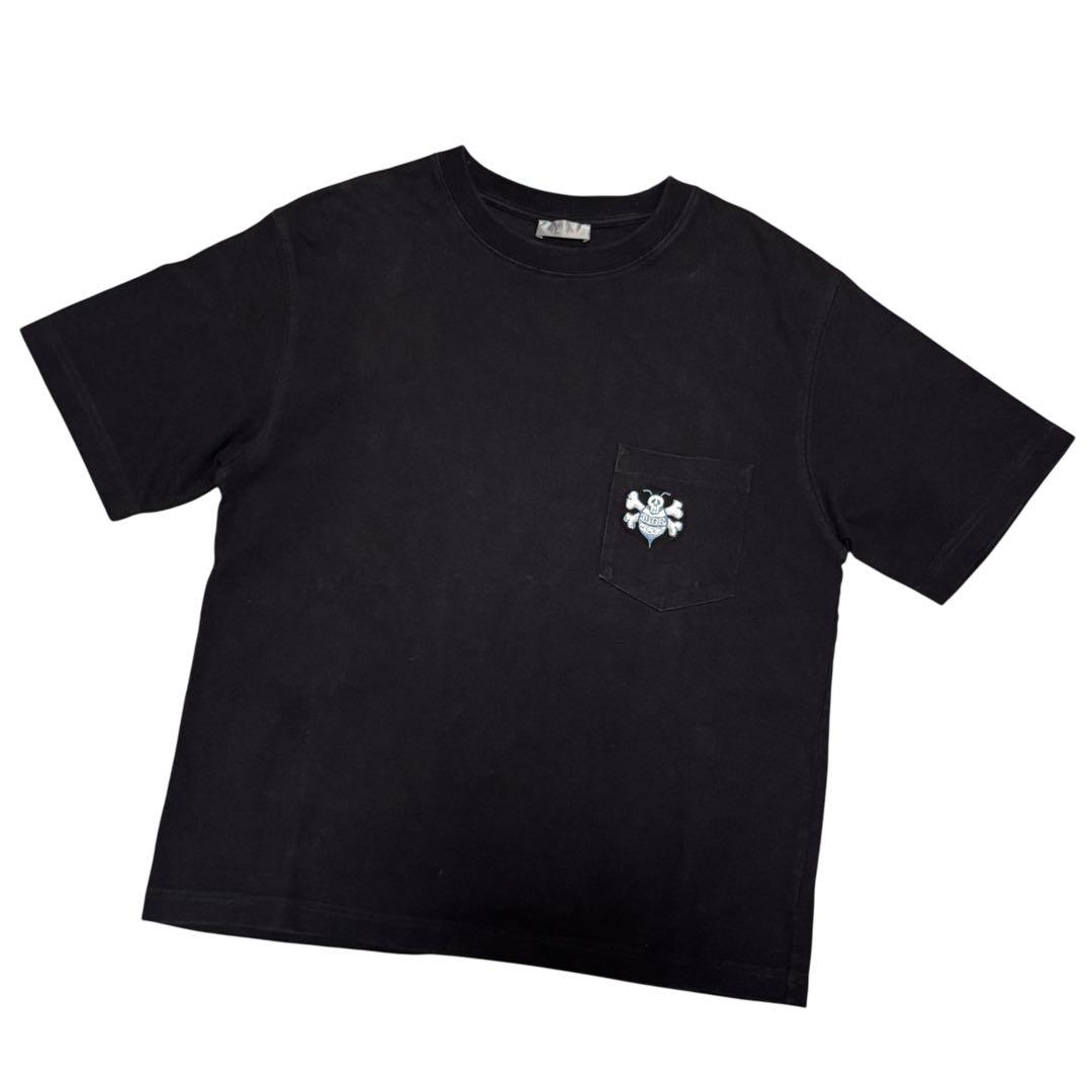 Dior Bee Embroidery Shawn Stussy Short Sleeve Shirt