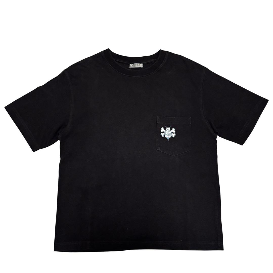 Dior Bee Embroidery Shawn Stussy Short Sleeve Shirt — view 2