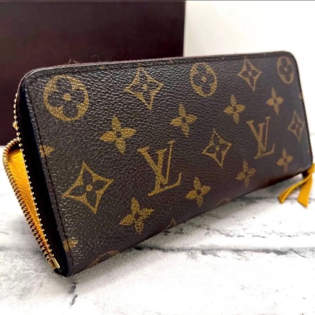 Louis Vuitton Monogram Portefeuille Clemence Mimosa Wallet