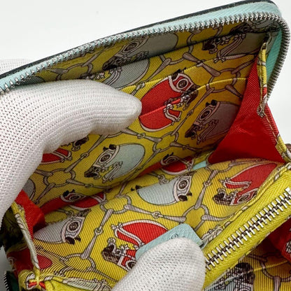 Hermes Azap Compact Silk in Round Veau Coin Purse — view 7