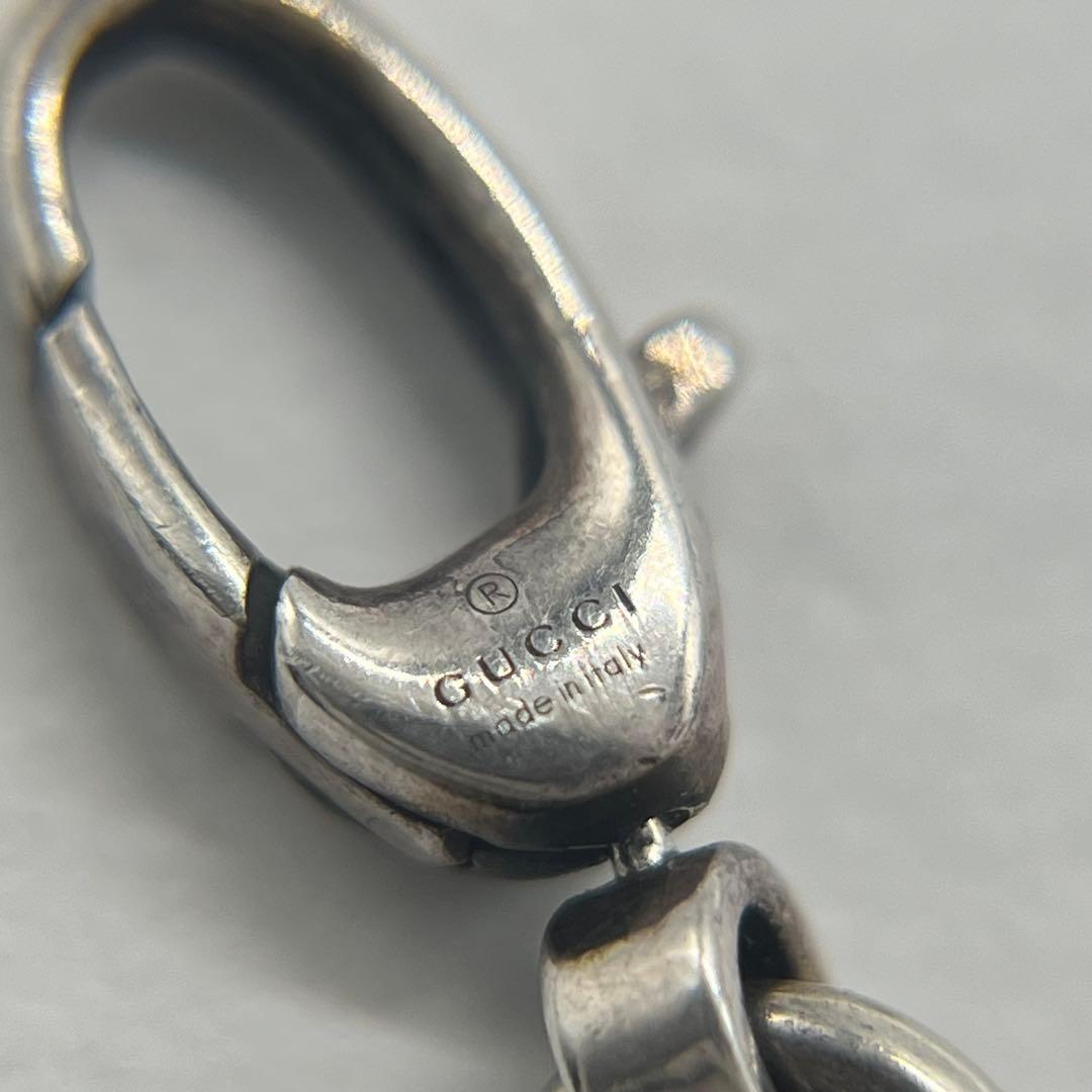 Gucci Interlocking Chain Necklace Aging Processing — view 5