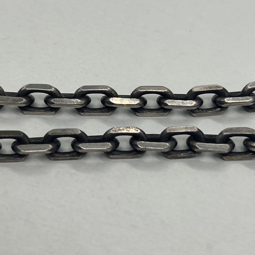 Gucci Interlocking Chain Necklace Aging Processing — view 8