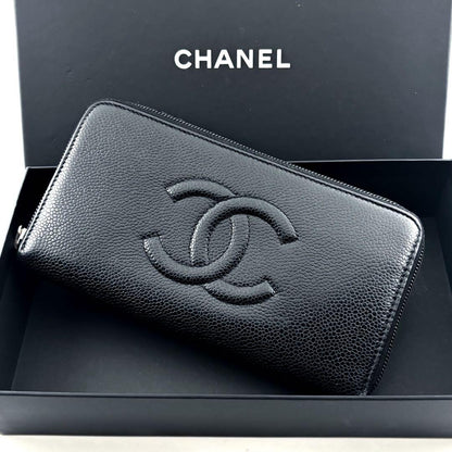 Chanel Super New Wallet Coco Stitch Caviar