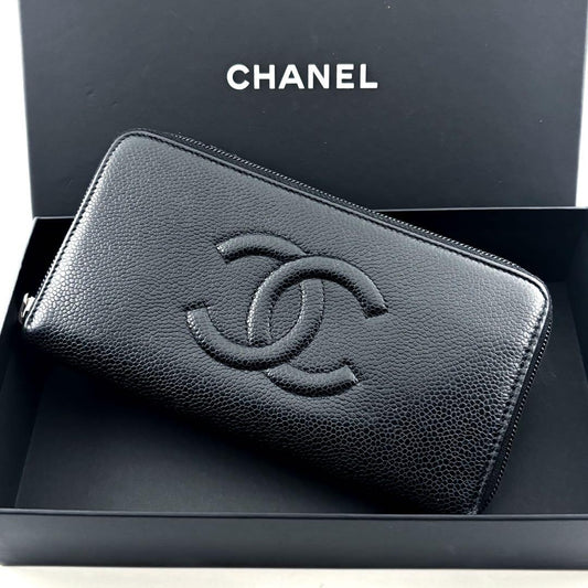 Chanel Super New Wallet Coco Stitch Caviar