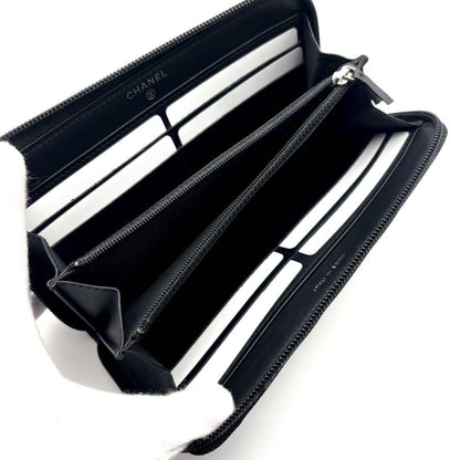 Chanel Super New Wallet Coco Stitch Caviar — view 4