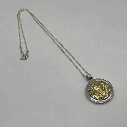 Tiffany & Co St Christopher Coin Necklace