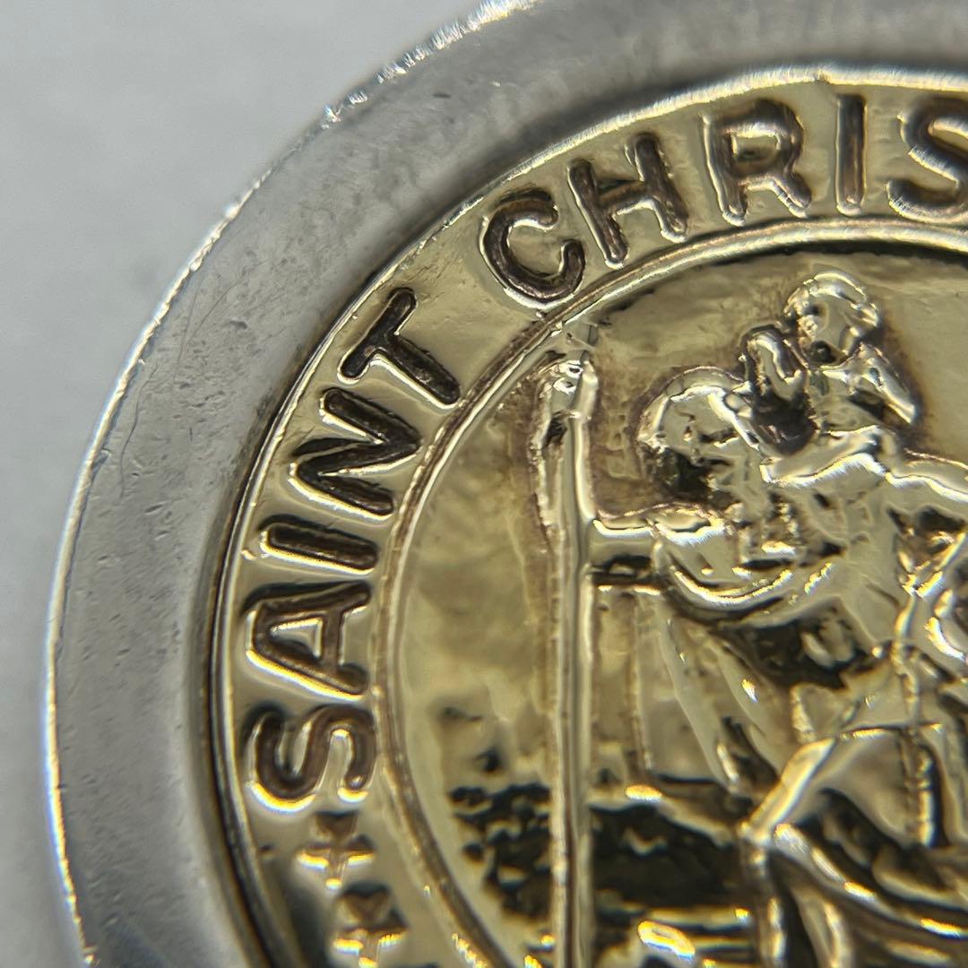 Tiffany & Co St Christopher Coin Necklace