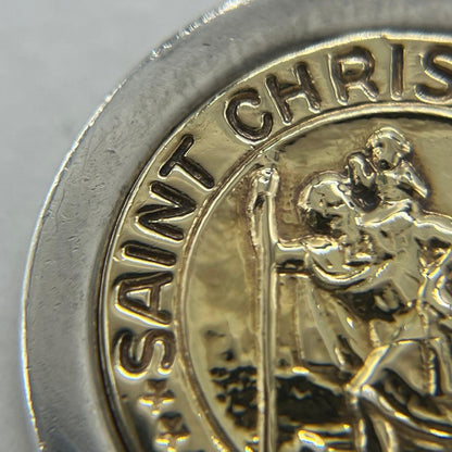 Tiffany & Co St Christopher Coin Necklace