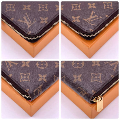 Louis Vuitton Monogram Brea Bird Zippy Wallet Brown — view 9