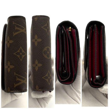 Louis Vuitton Portefeuille Arianne Monogram Fuchsia Brown Wallet — view 8