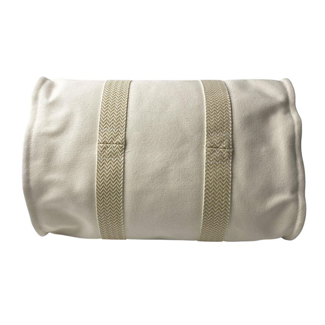 Hermes Cannes MM Canvas Tote with Pouch