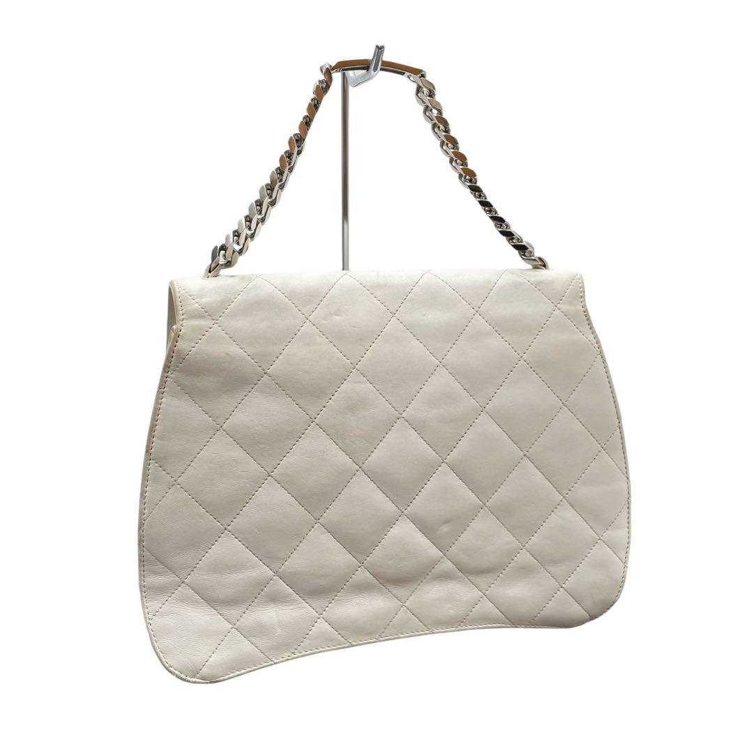 Chanel Quilted Lambskin CC Logo Chain Handbag — view 2