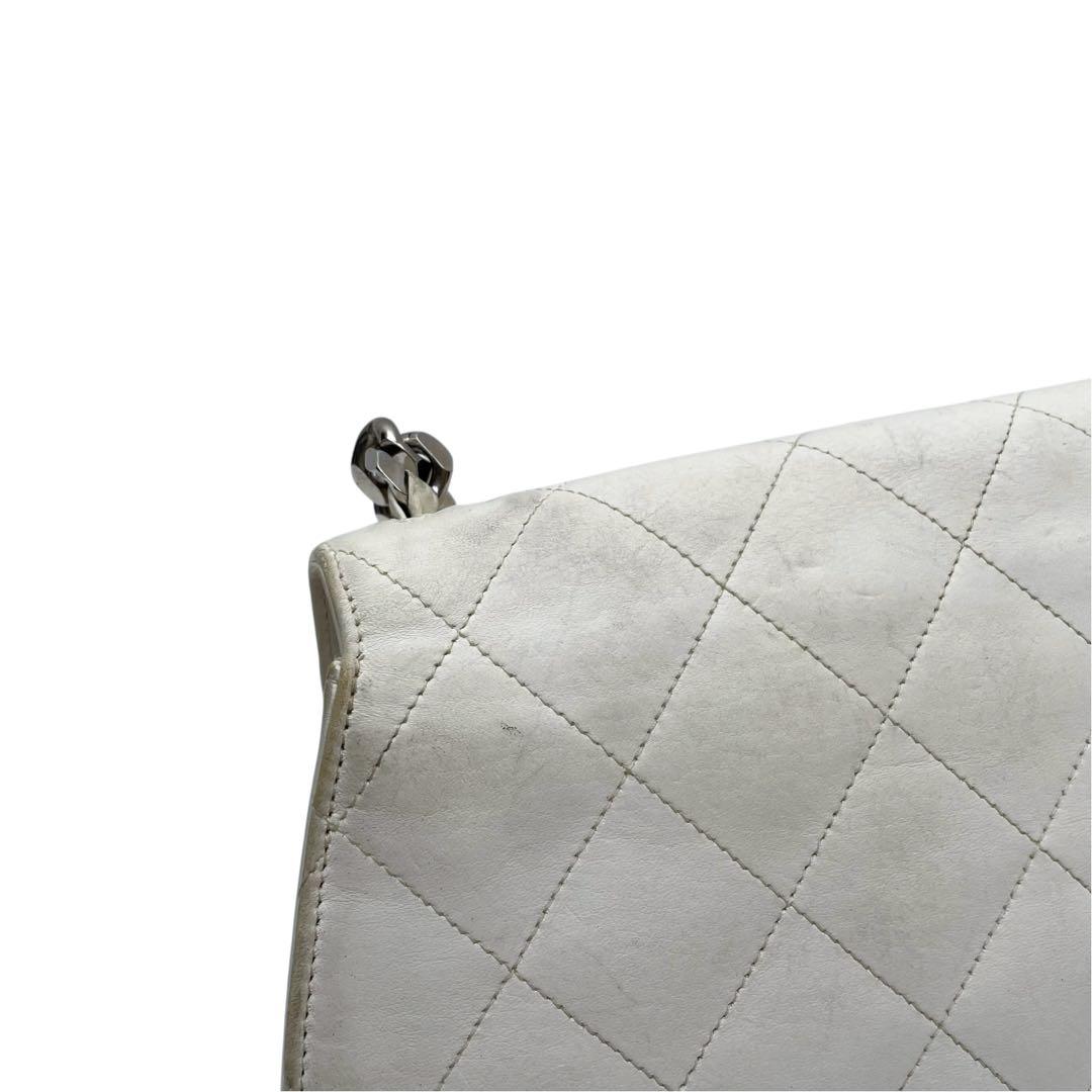Chanel Quilted Lambskin CC Logo Chain Handbag — view 6