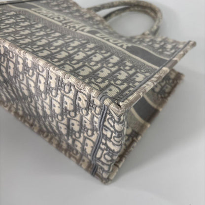 Christian Dior Book Tote Medium Oblique Gray