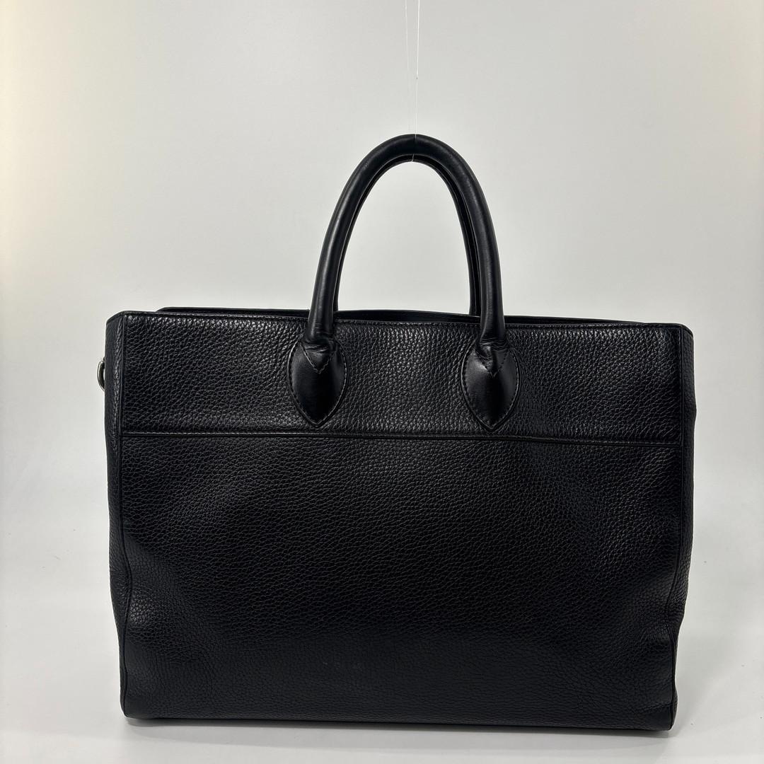 Louis Vuitton Super Taurillon Cabas Business Bag Black — view 5
