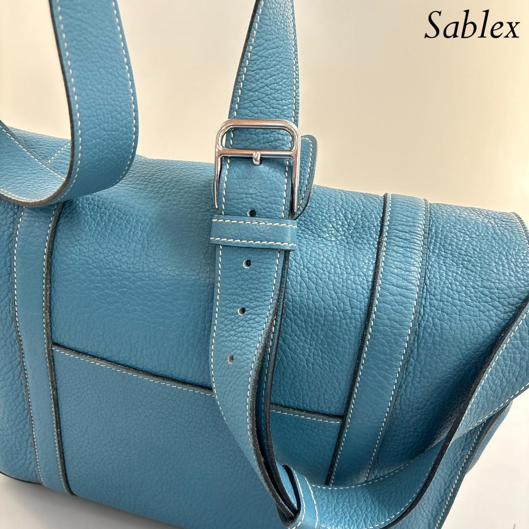 Hermes Steve Besace 35 Shoulder Bag Taurillon Clemence