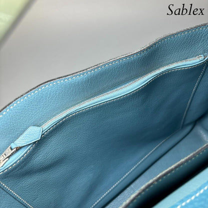 Hermes Steve Besace 35 Shoulder Bag Taurillon Clemence