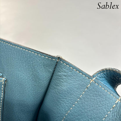 Hermes Steve Besace 35 Shoulder Bag Taurillon Clemence