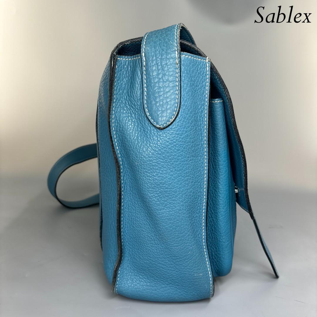 Hermes Steve Besace 35 Shoulder Bag Taurillon Clemence