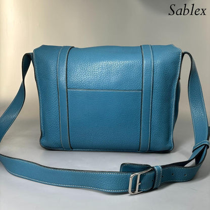 Hermes Steve Besace 35 Shoulder Bag Taurillon Clemence