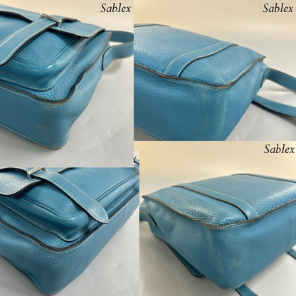 Hermes Steve Besace 35 Shoulder Bag Taurillon Clemence