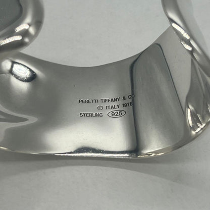 Tiffany & Co Elsa Peretti Bone Calfskin Bangle Bracelet — view 7