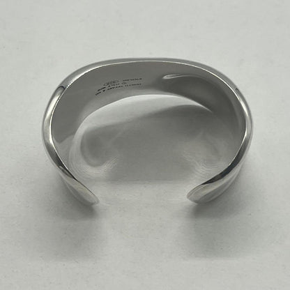 Tiffany & Co Elsa Peretti Bone Calfskin Bangle Bracelet — view 8