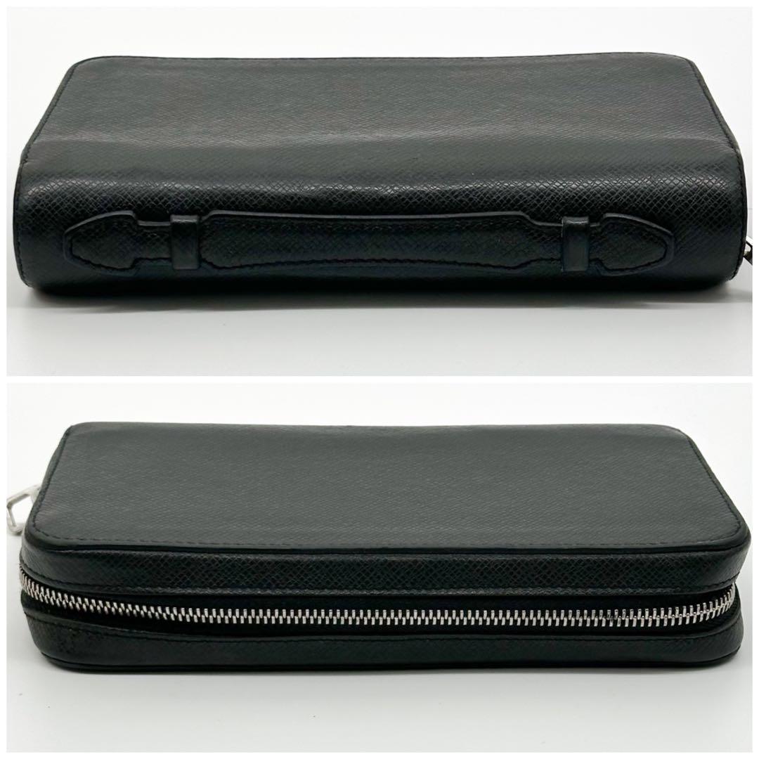 Louis Vuitton Zippy XL Taiga Black Second Wallet Handbag — view 7