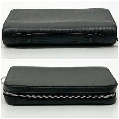 Louis Vuitton Zippy XL Taiga Black Second Wallet Handbag — view 7