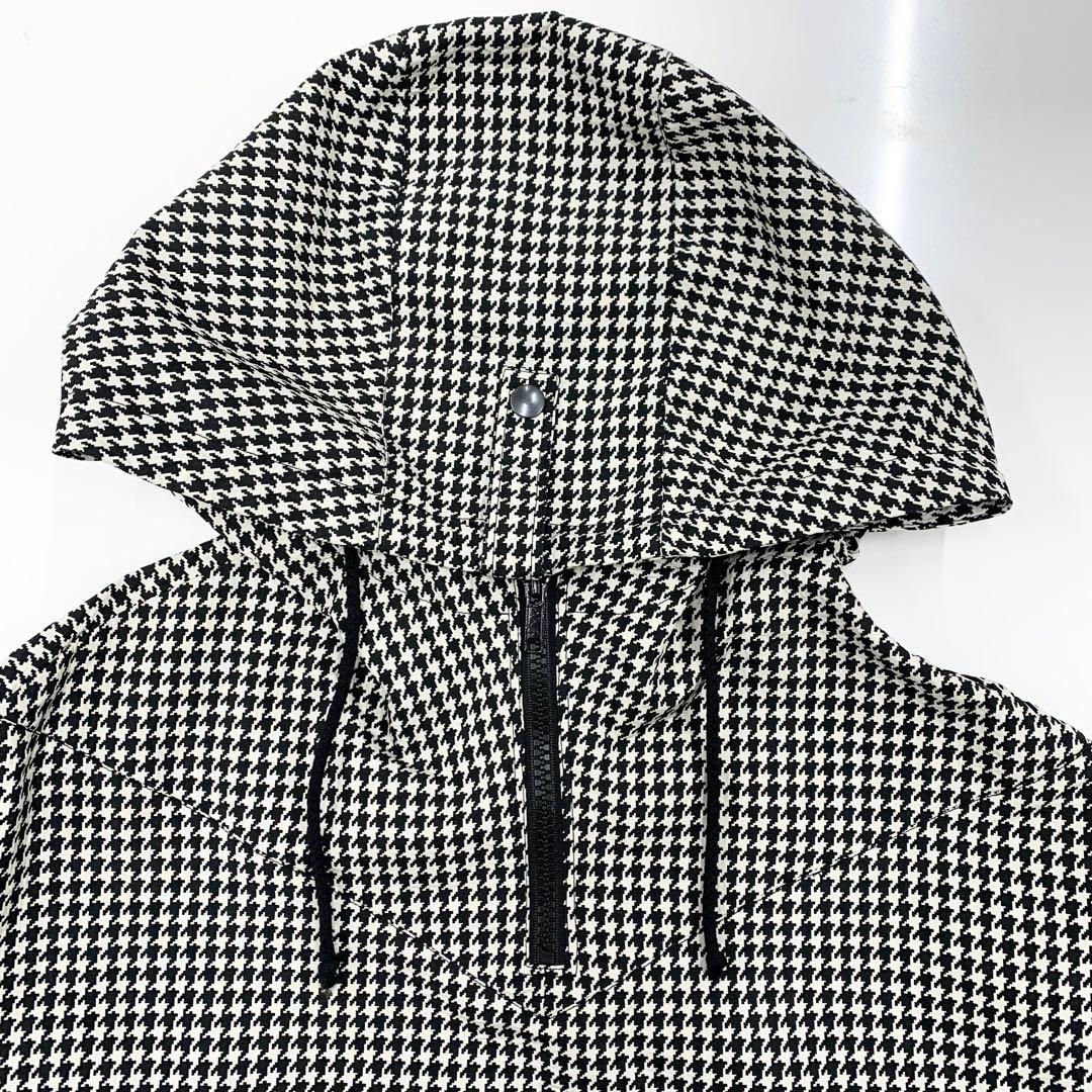 Dior Anorak Logo Zip Hoodie Houndstooth — view 4