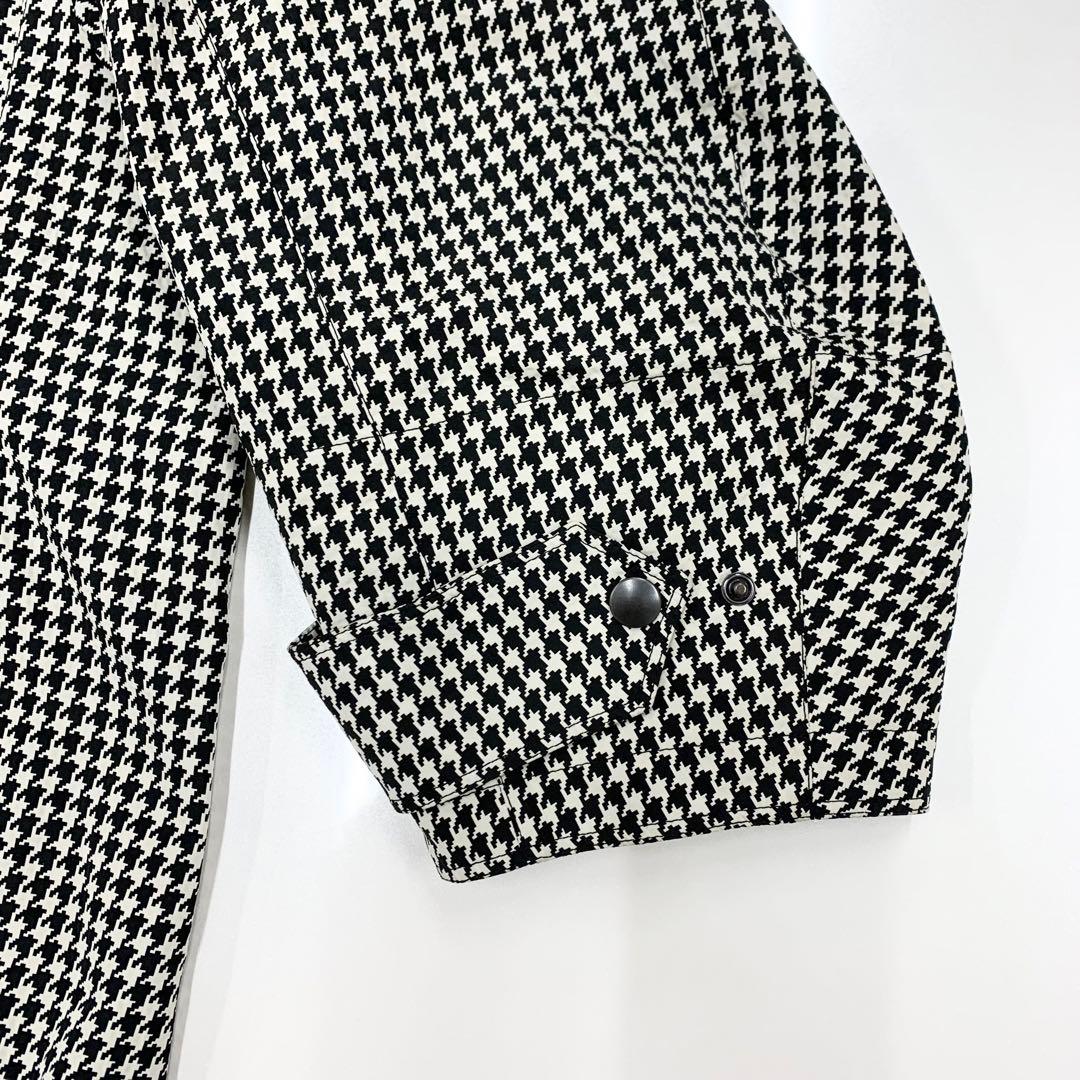 Dior Anorak Logo Zip Hoodie Houndstooth — view 6