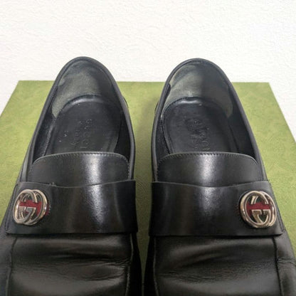 Gucci Interlocking Loafer Sherry Webb 39 1 2