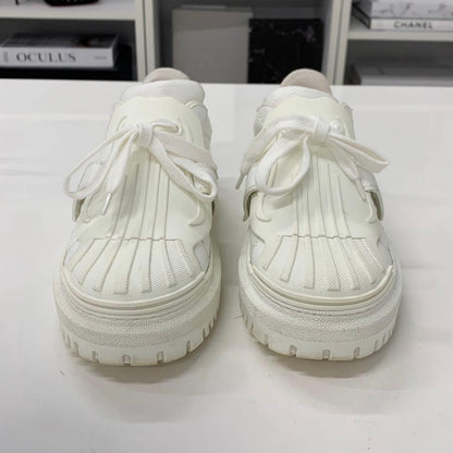 Dior Id Logo Leather Rubber Sneakers