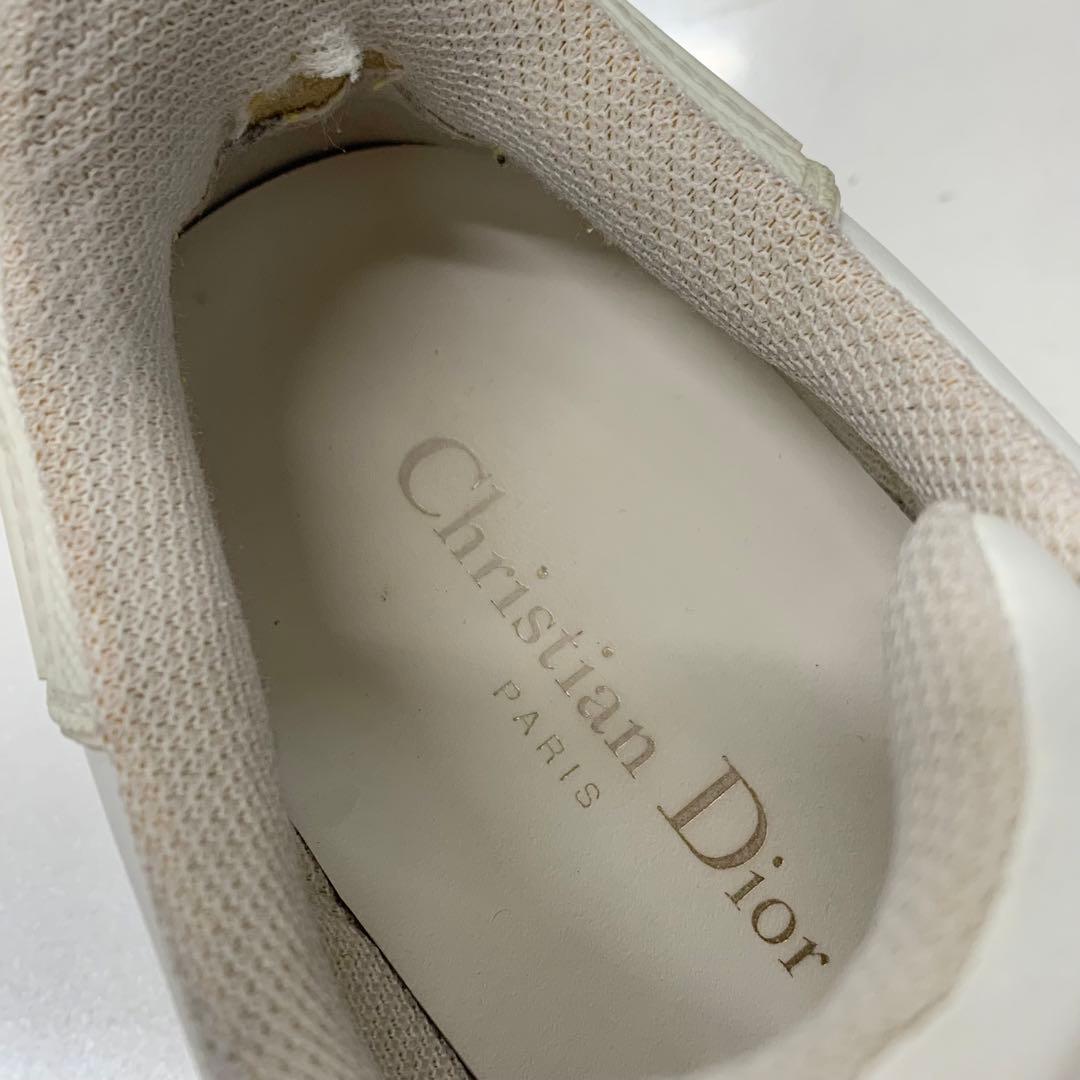 Dior Id Logo Leather Rubber Sneakers