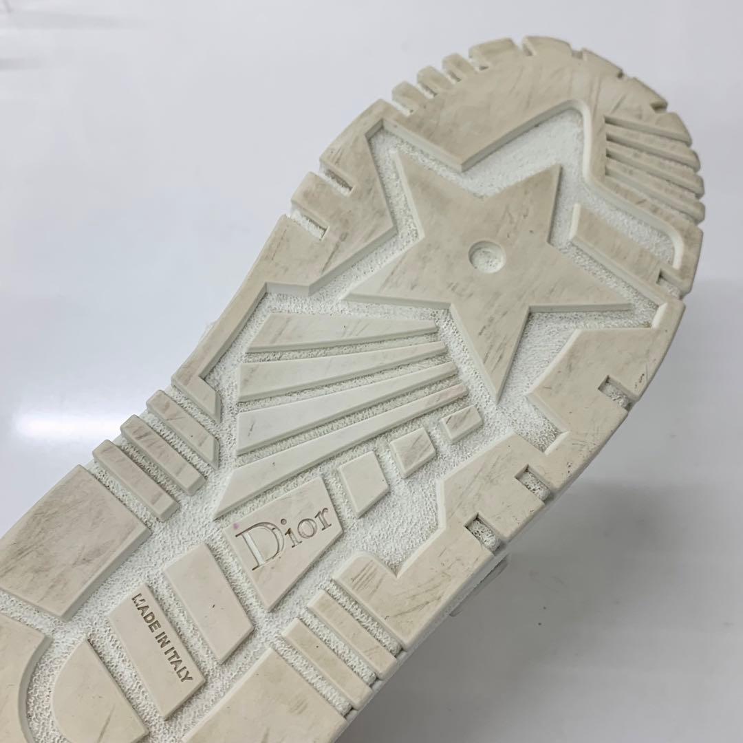 Dior Id Logo Leather Rubber Sneakers