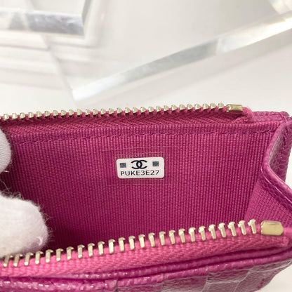 Chanel Quilted CC Logo Fragment Case Card — view 8