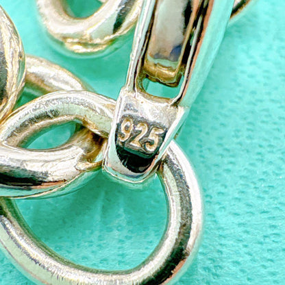 Tiffany & Co Return To Oval Bracelet In 925 Silver