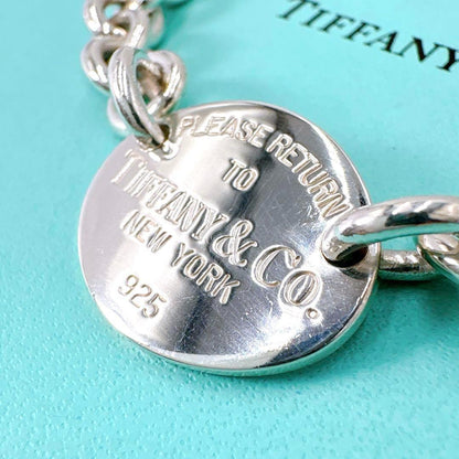 Tiffany & Co Return To Oval Bracelet In 925 Silver
