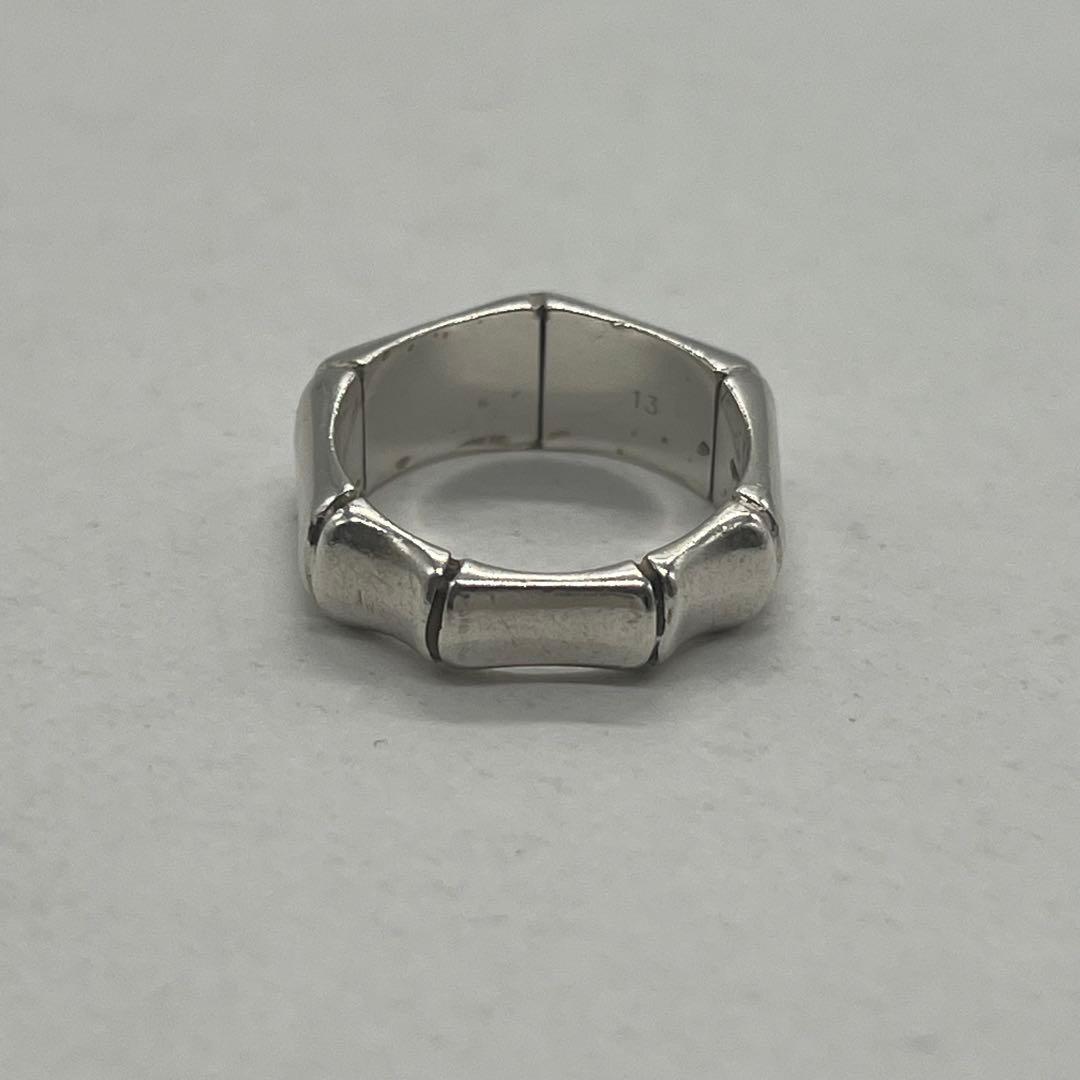 Gucci Bamboo Ring Silver — view 6