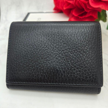 Gucci Fold Wallet GG Marmont Black — view 2