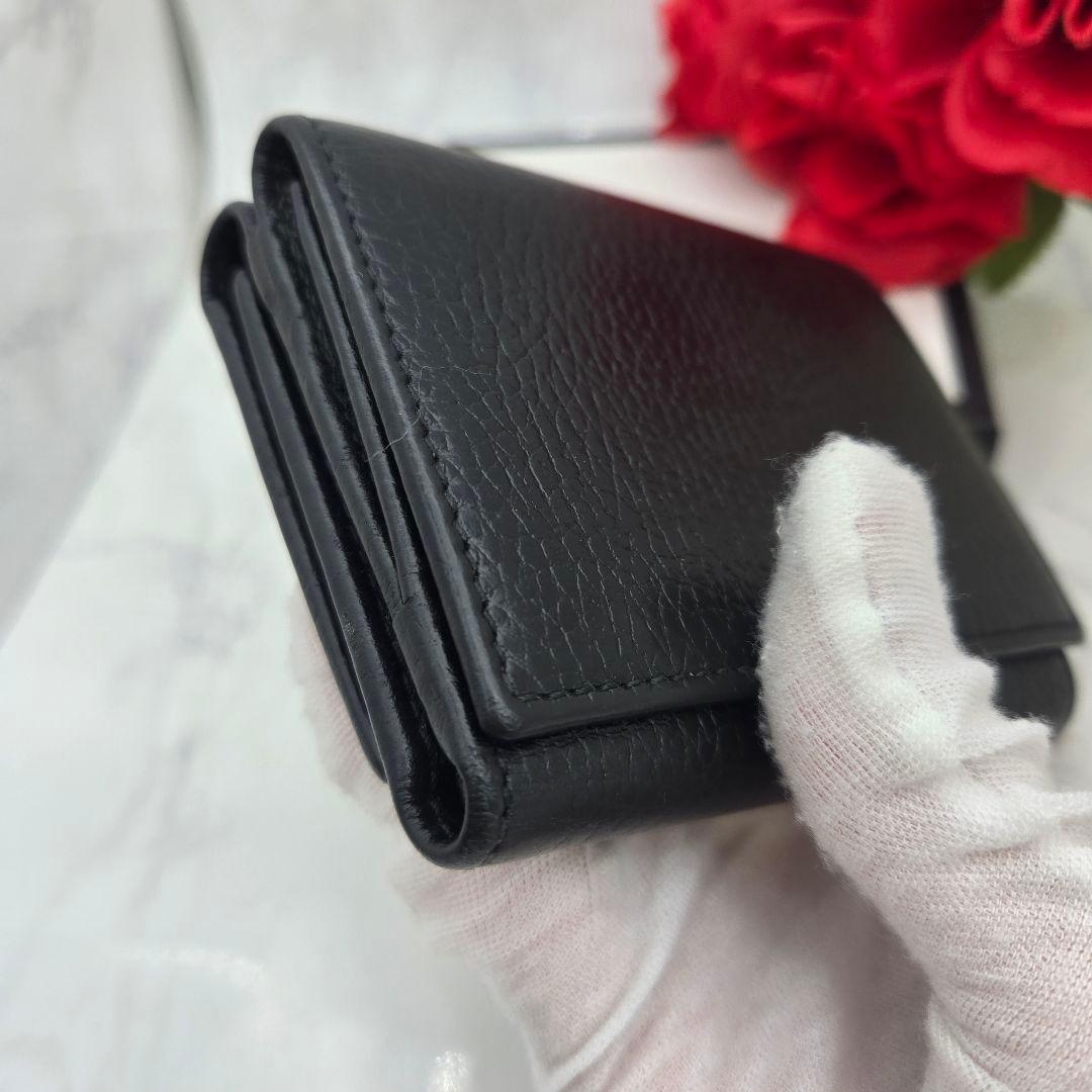 Gucci Fold Wallet GG Marmont Black — view 7