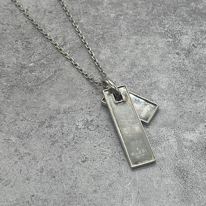 Gucci Double Plate Chain Necklace