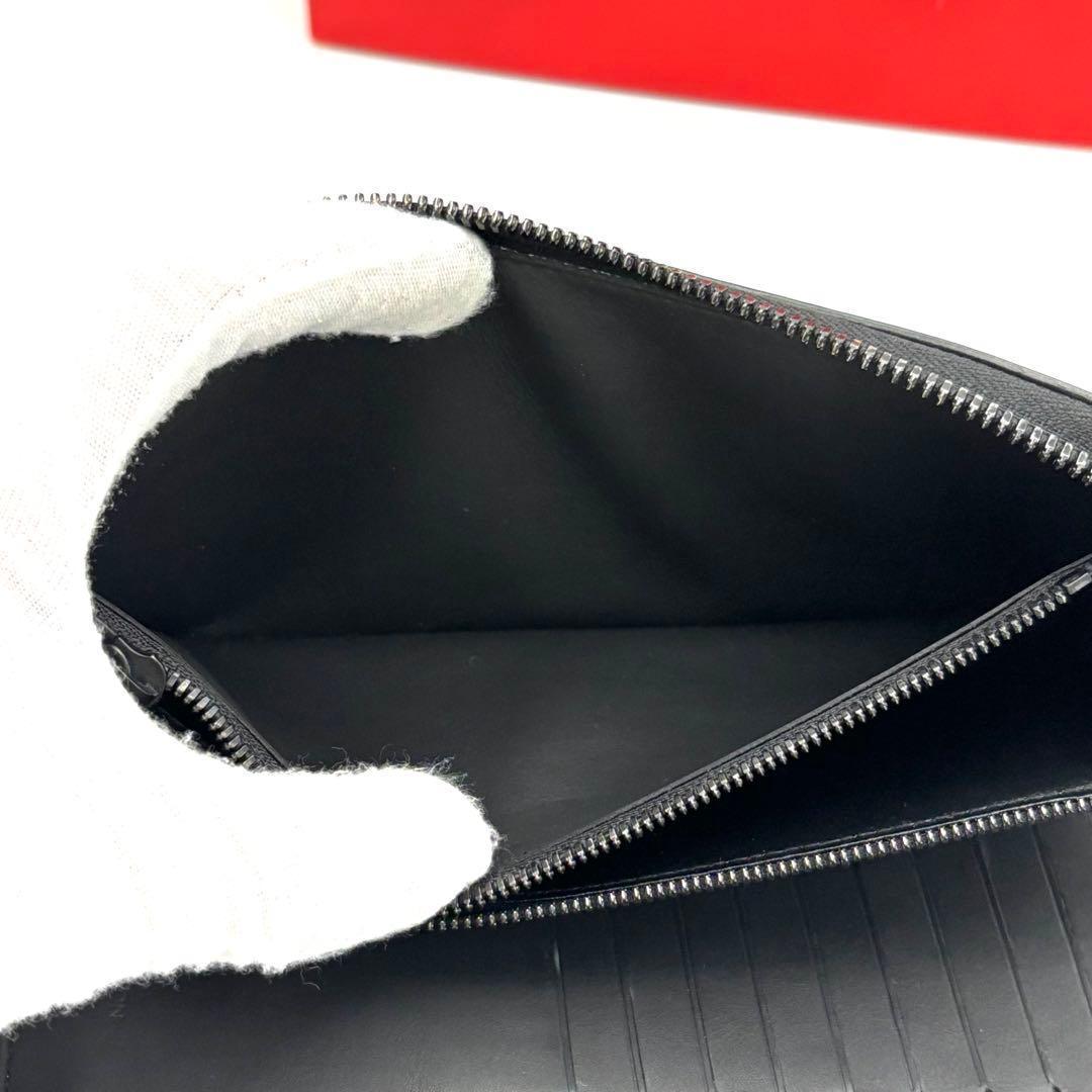 Louis Vuitton Zippy Wallet Monogram Shadow Black — view 7