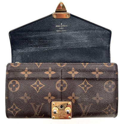 Louis Vuitton Monogram Portefeuille Pallas Noir Wallet — view 2