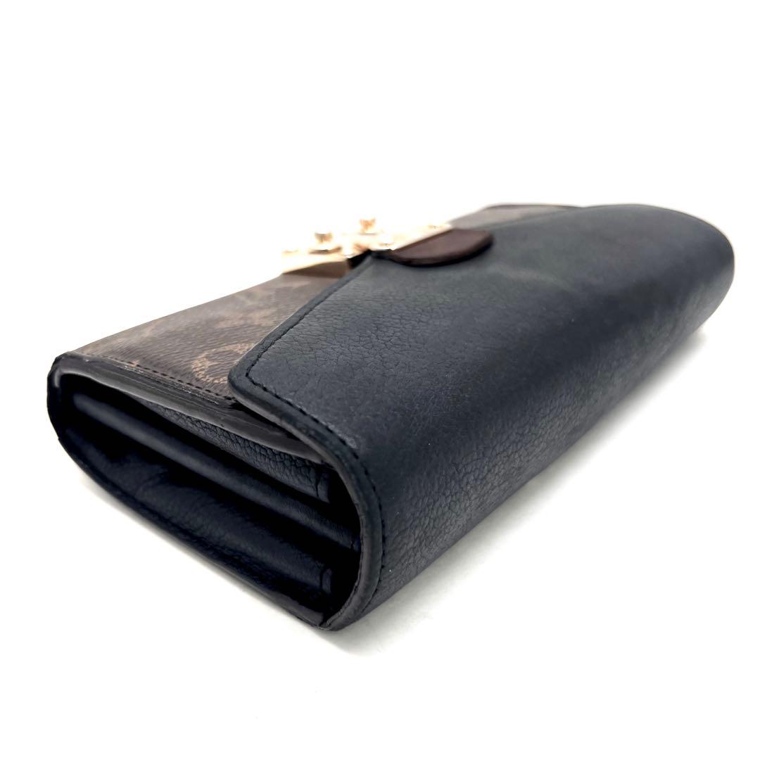 Louis Vuitton Monogram Portefeuille Pallas Noir Wallet — view 6