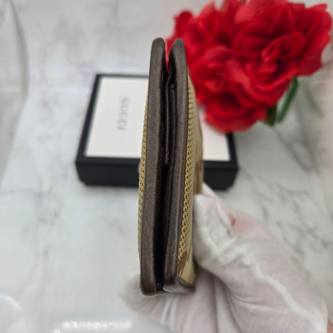 Gucci Canvas Fold Wallet Jumbo GG — view 9